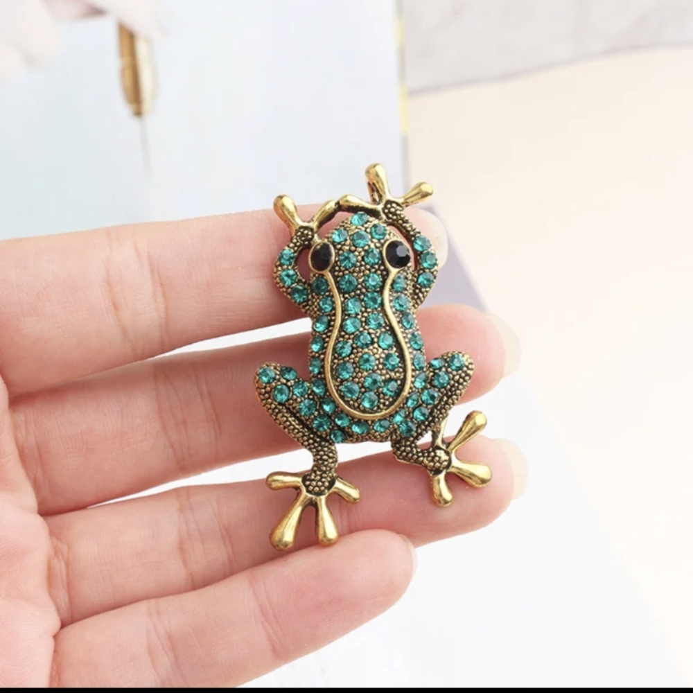 🆕 🐸🐸 Little Frog Brooche